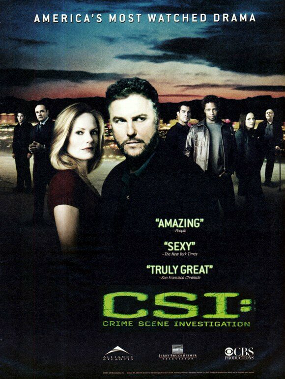 C.S.I. Место преступления - постер